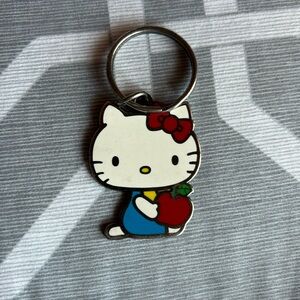 Hello Kitty Sanrio Enamel Keychain